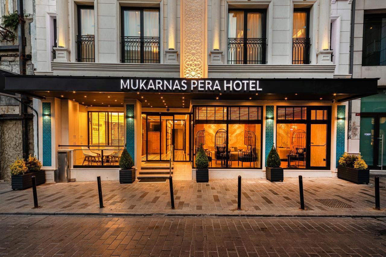 Mukarnas Pera Hotel Istanbul Exteriör bild